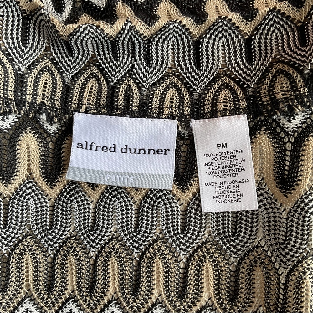 Alfred Dunner Open Weave Lightweight Cardigan - image 5